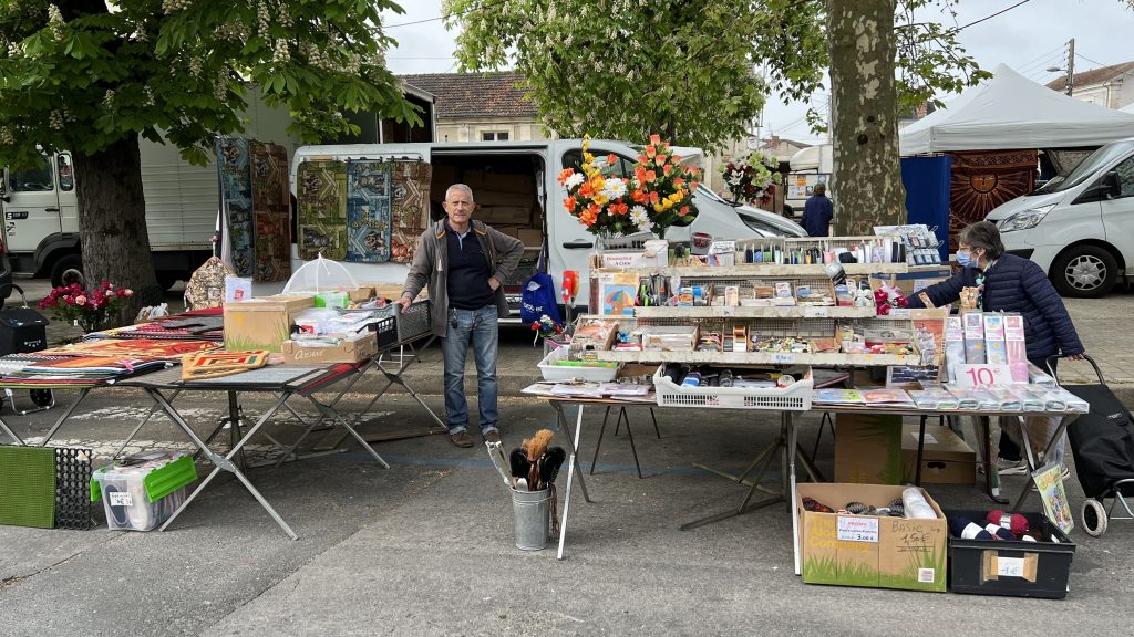 Philippe Favard-commerçants-jeudi-marché-Saint-Astier